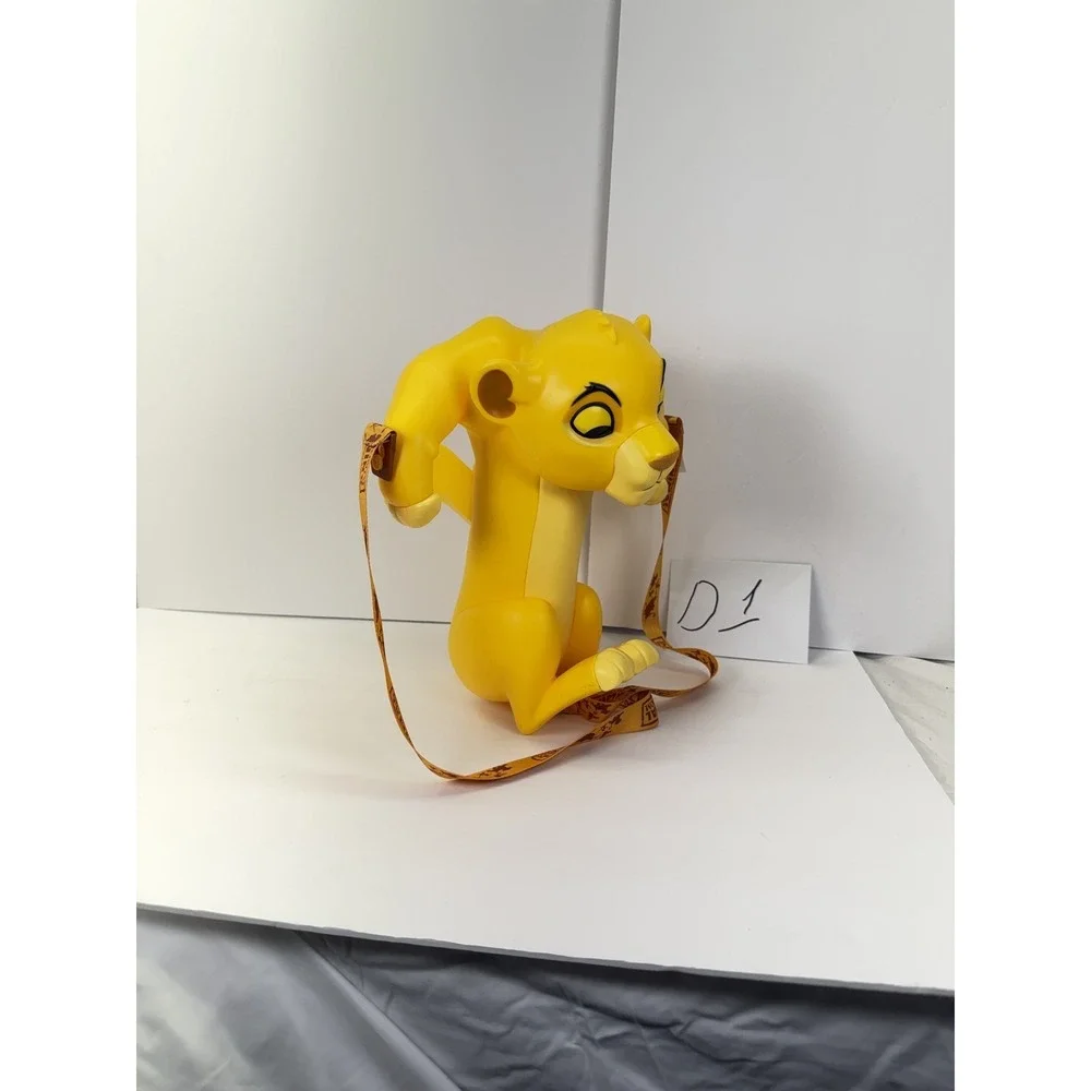 Disney The Lion King Simba Popcorn Bucket w/ Strap Animal‎ Kingdom Collectible
